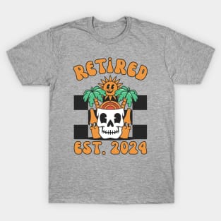 Retired 2024, Vintage Retirement Party Gift, Grandma T-Shirt